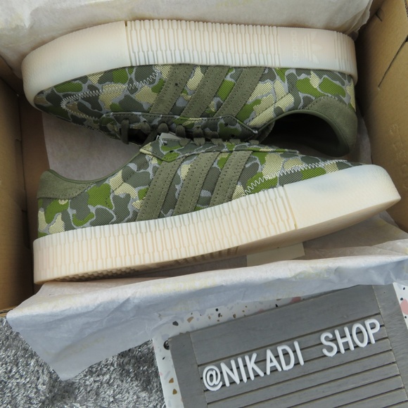 Adidas Original Sambarose Camo Sneakers - Picture 2 of 6